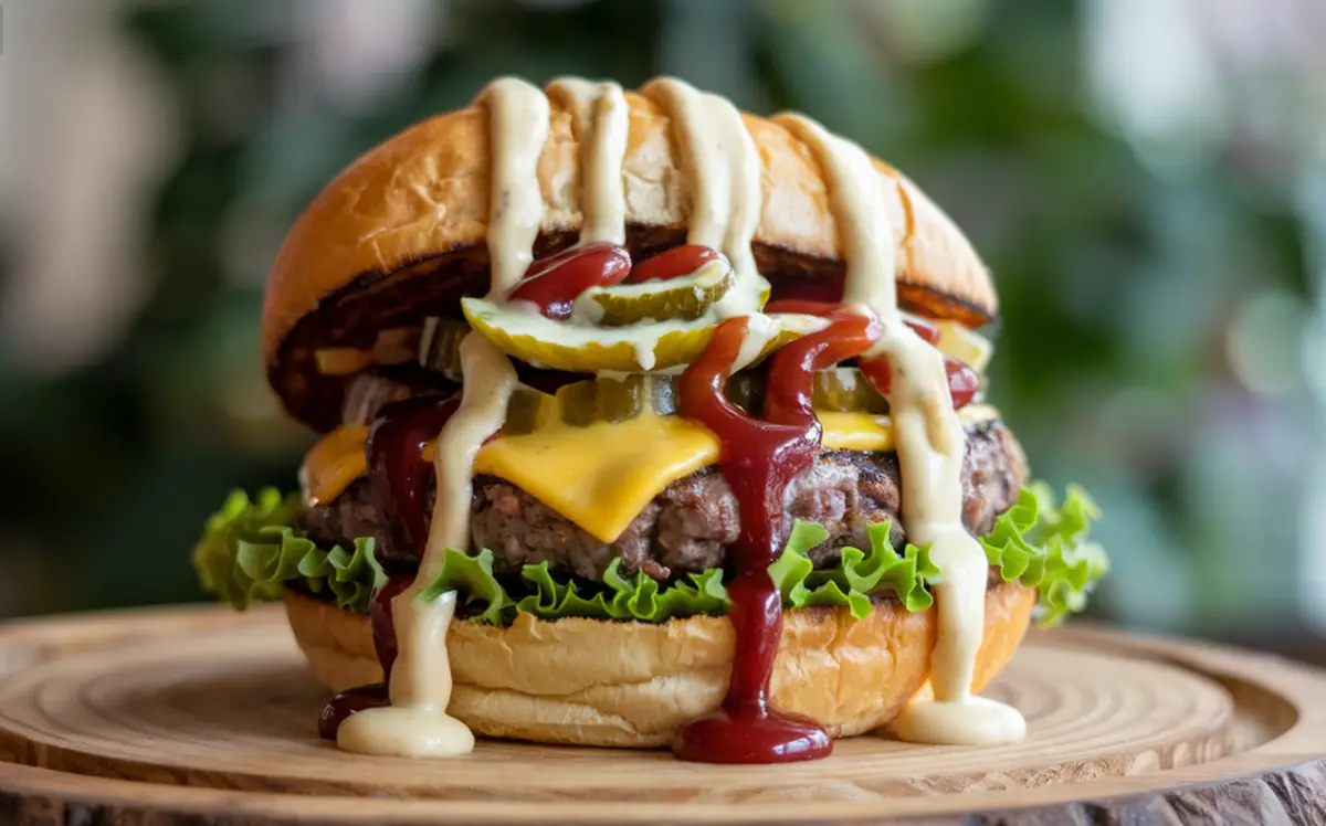 What is burger sauce made of ? 1 What is burger sauce made of ?