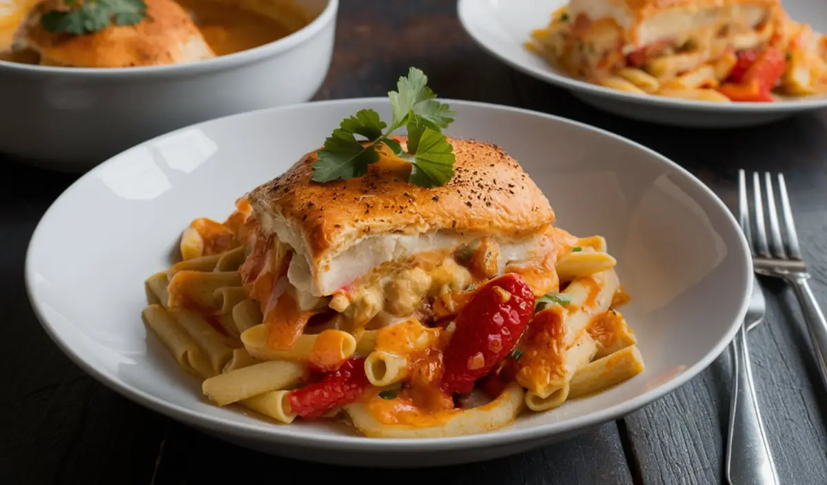 Chicken Pot Pie Pasta 1 Chicken Pot Pie Pasta