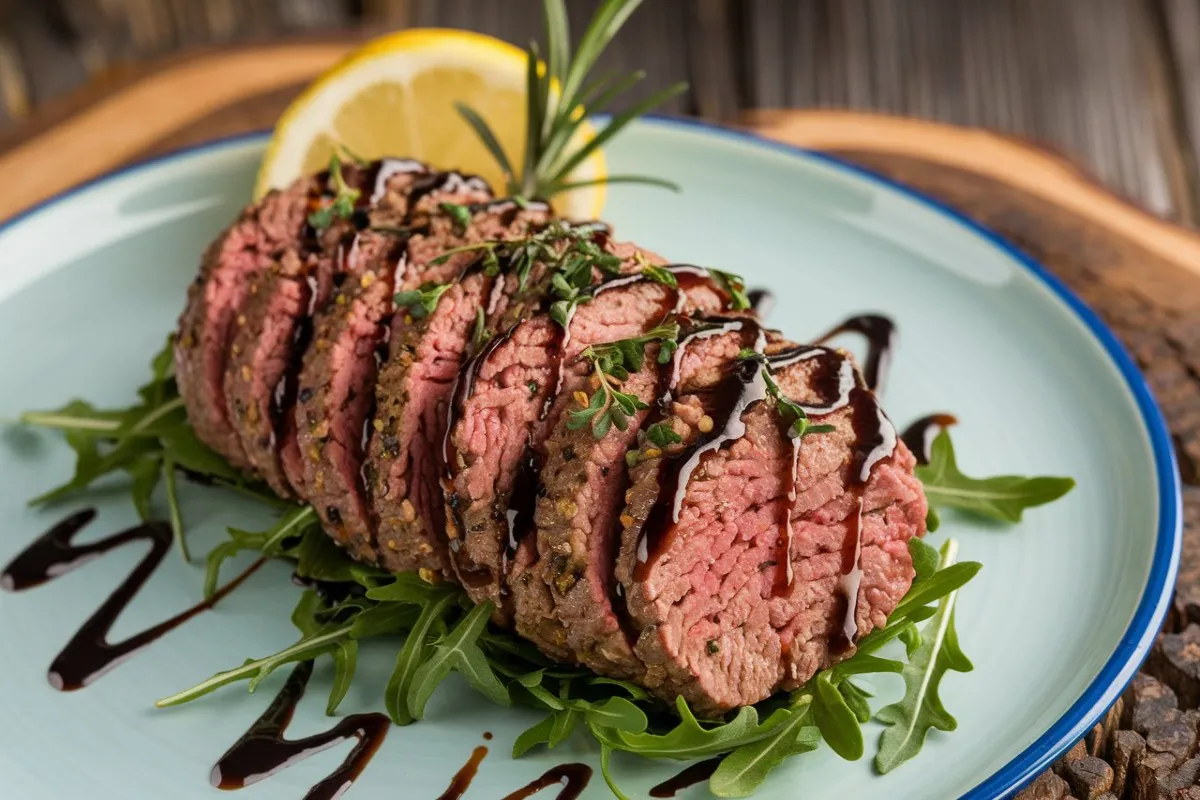 How do you make ground beef super tender? 1 Close-up of tender, cooked ground beef in a skillet, showcasing a juicy and soft texture.