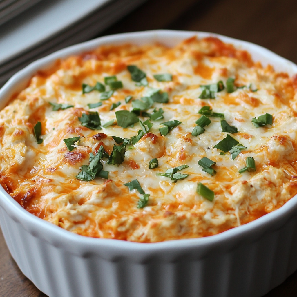 How do you make buffalo chicken dip not runny? 1 Thick and creamy buffalo chicken dip in a bowl served with celery and tortilla chips