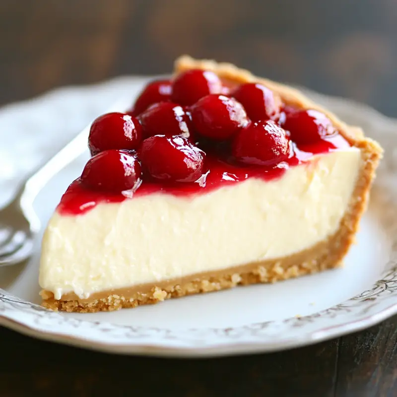 philadelphia cheesecake recipe 1 Creamy Philadelphia cheesecake topped with fresh berries and caramel drizzle