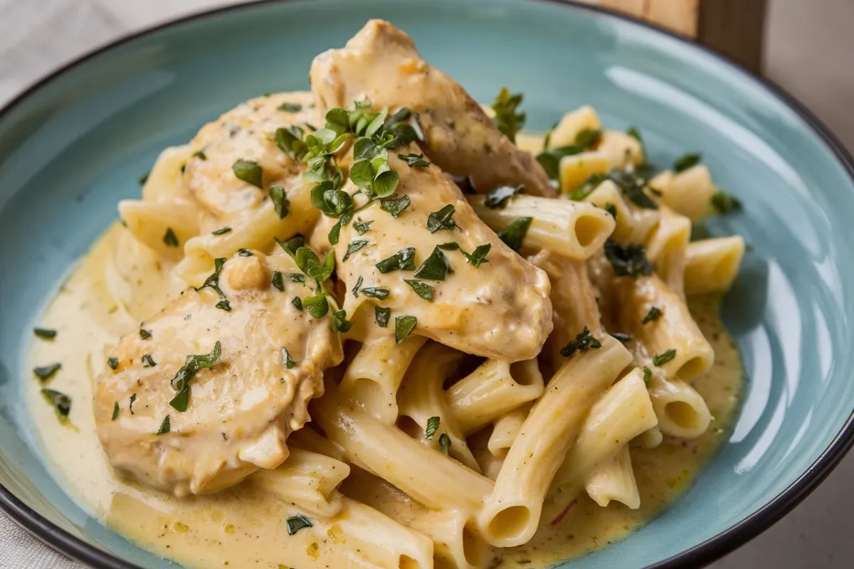 What thickens chicken alfredo sauce? 1 These elements are optimized to help your post rank well in search engines and attract clicks from readers interested in perfecting their Chicken Alfredo sauce.