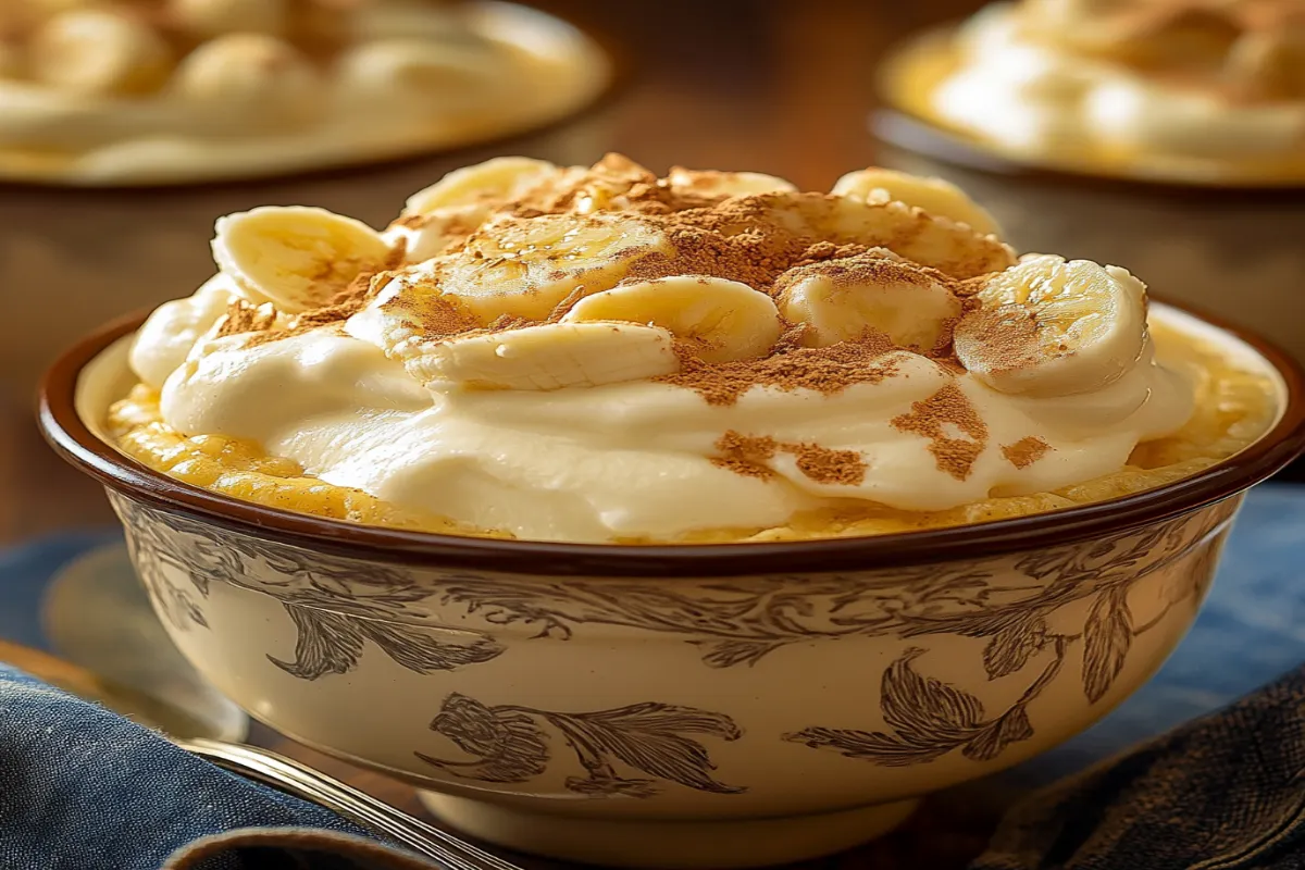 How do you stiffen banana pudding? 1 How do you stiffen banana pudding