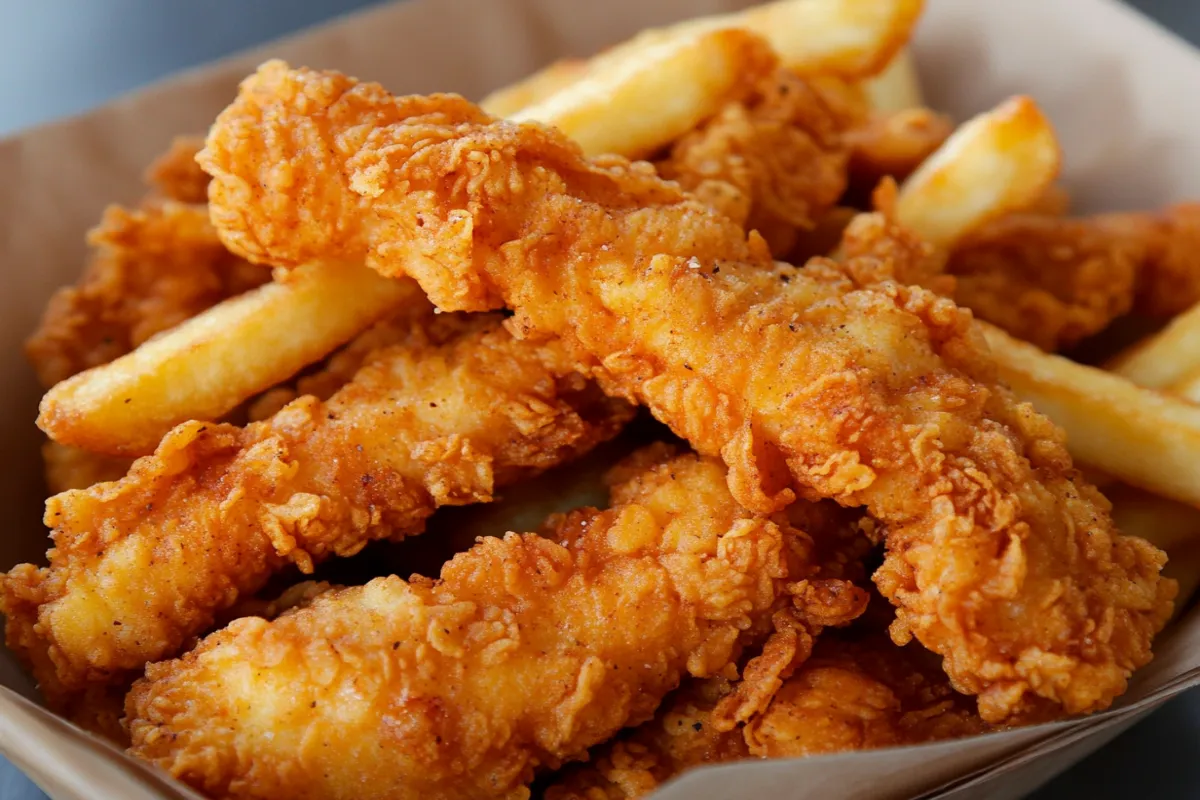 Are chicken fries just chicken tenders? 1 Comparison of chicken fries and chicken tenders showing shape, texture, and flavor differences