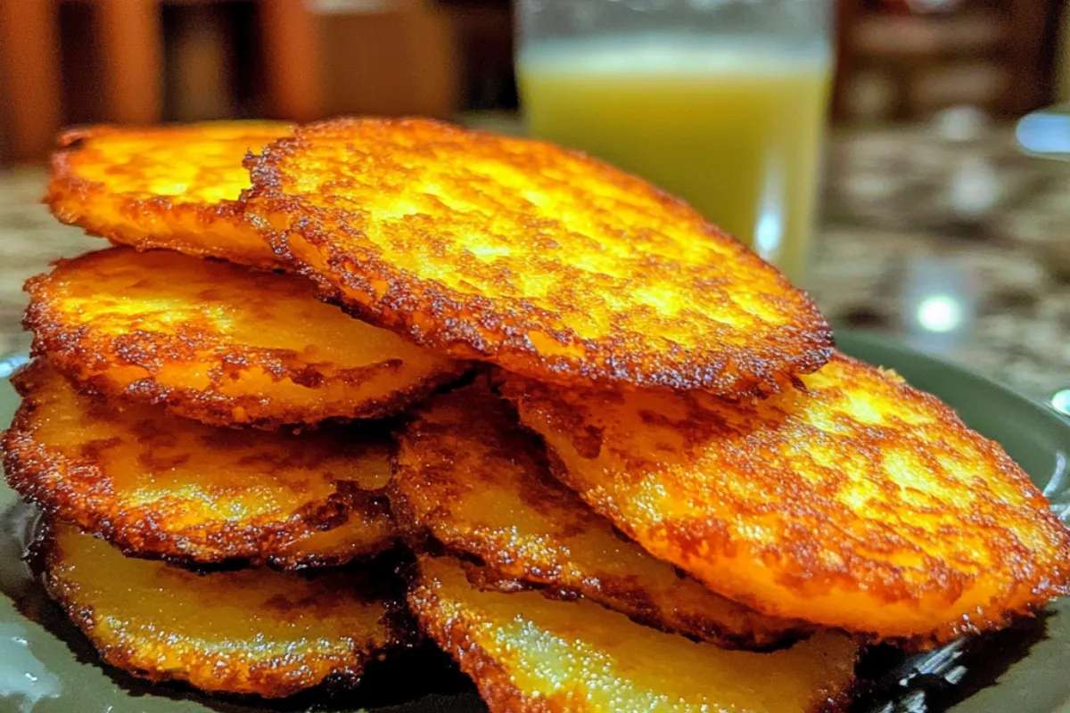 POTATO PANCAKES 4 Golden crispy potato pancakes served with sour cream and apple sauce.