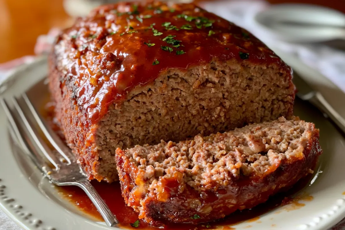Easy Meatloaf Recipe 4 Easy Meatloaf Recipe with the BEST Glaze