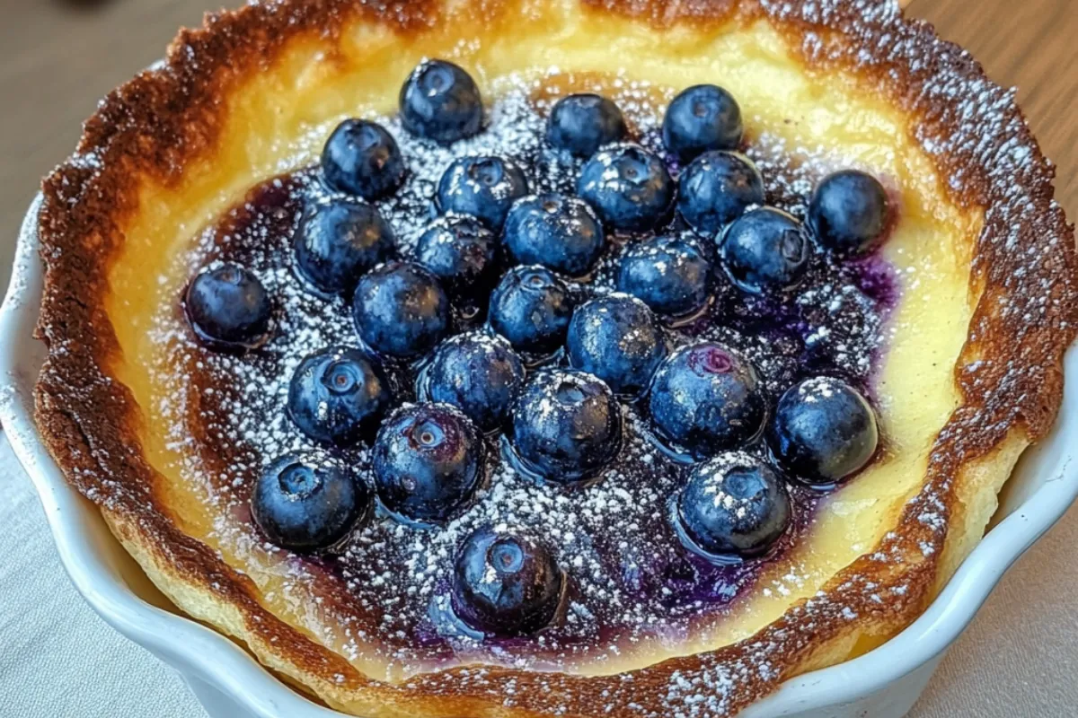 Blueberry Lemon Dutch Baby 4 Blueberry Lemon Dutch Baby