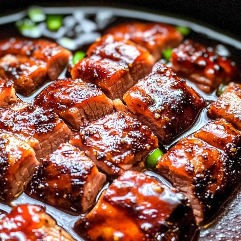 Cuban Mojo Pork served with traditional sides like rice and plantains.