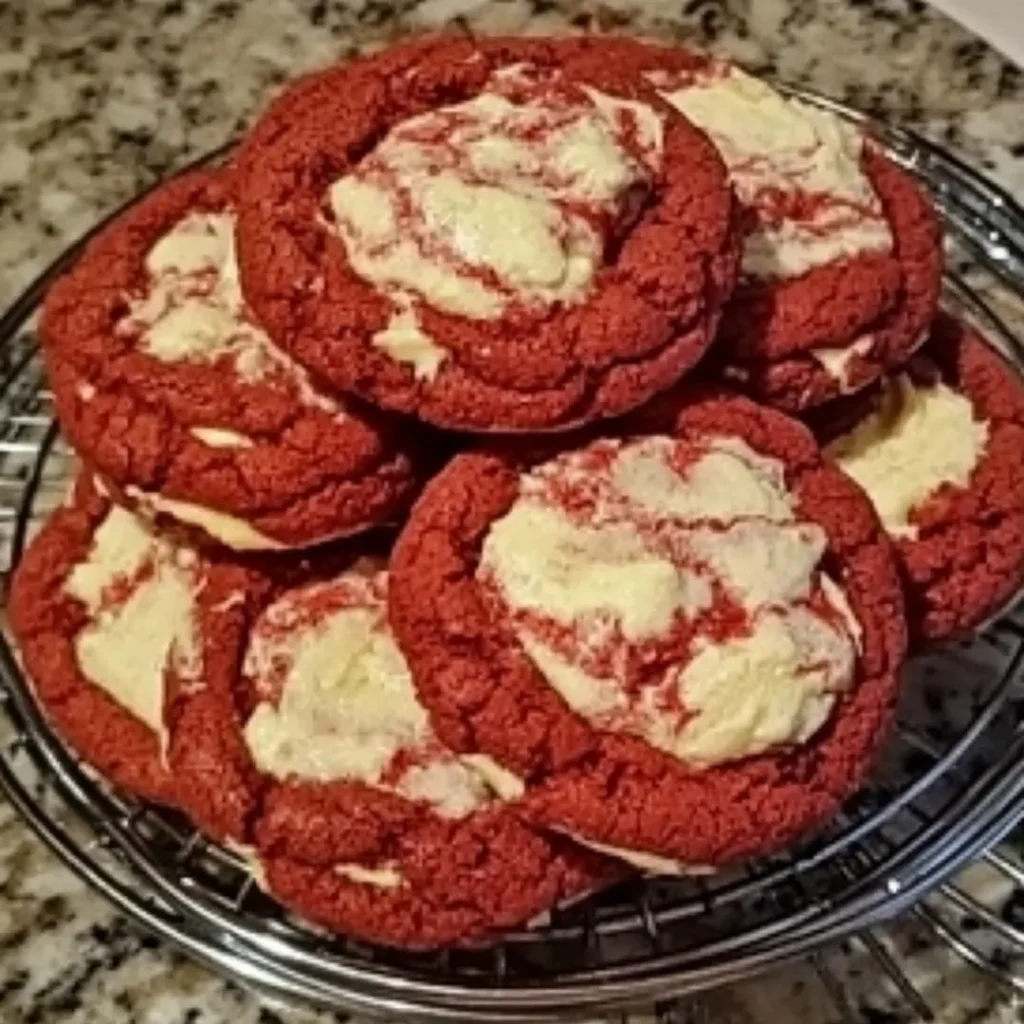 Red Velvet Cream Cheese 3 Delicious Red Velvet Cream Cheese Cake topped with smooth cream cheese frosting. Perfect dessert for celebrations and special occasions.