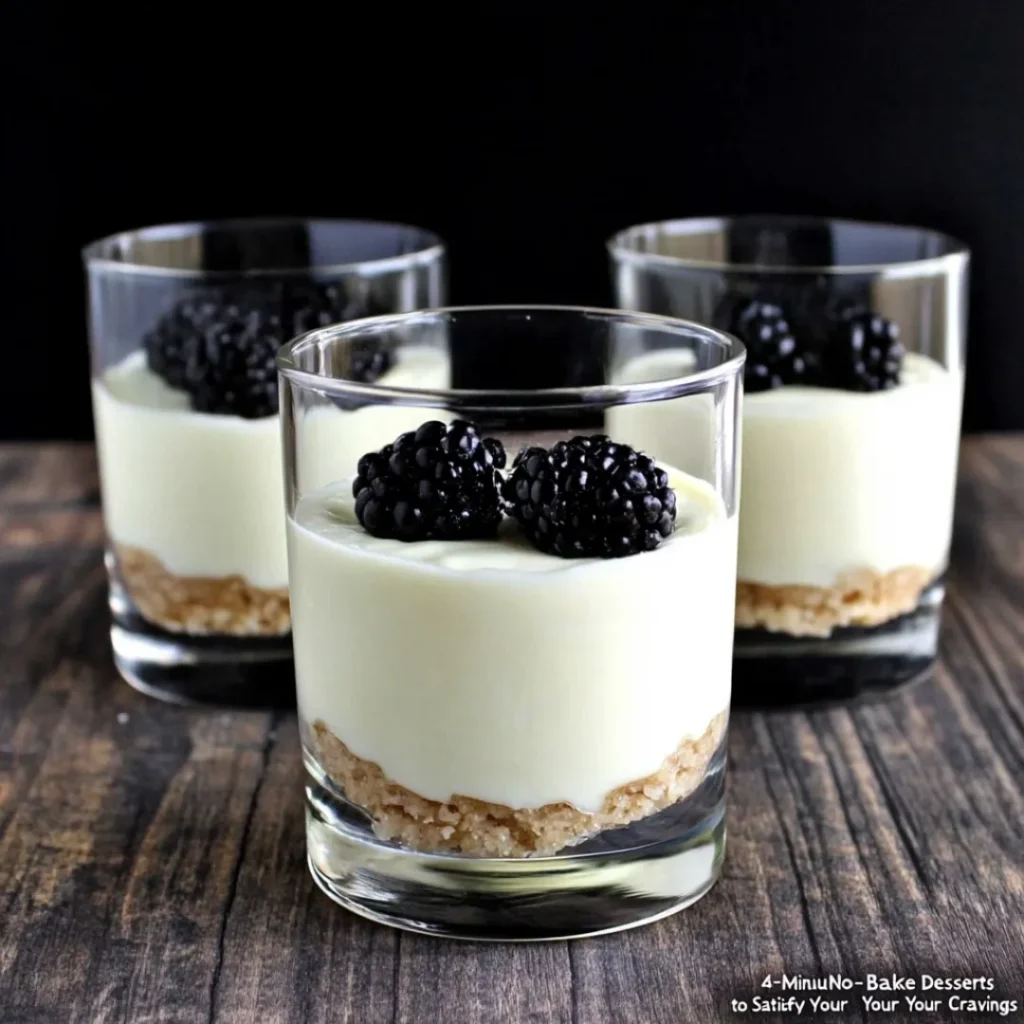 "5-Minute No-Bake Desserts to Satisfy Your Cravings" 1 5-Minute No-Bake Desserts – Quick & Delicious Treats