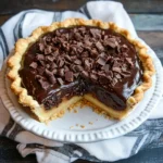 Kentucky Derby Pie - topped with Chocolate Ganache 7 Kentucky Derby Pie with Chocolate Ganache – Gooey Southern Favorite