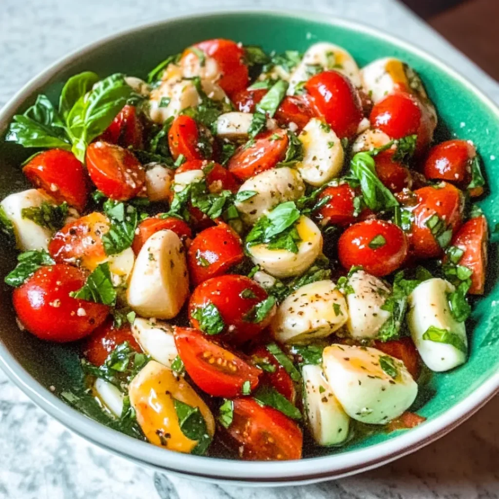 Easy Caprese Salad Recipe – Fresh, Classic & Ready in Minutes