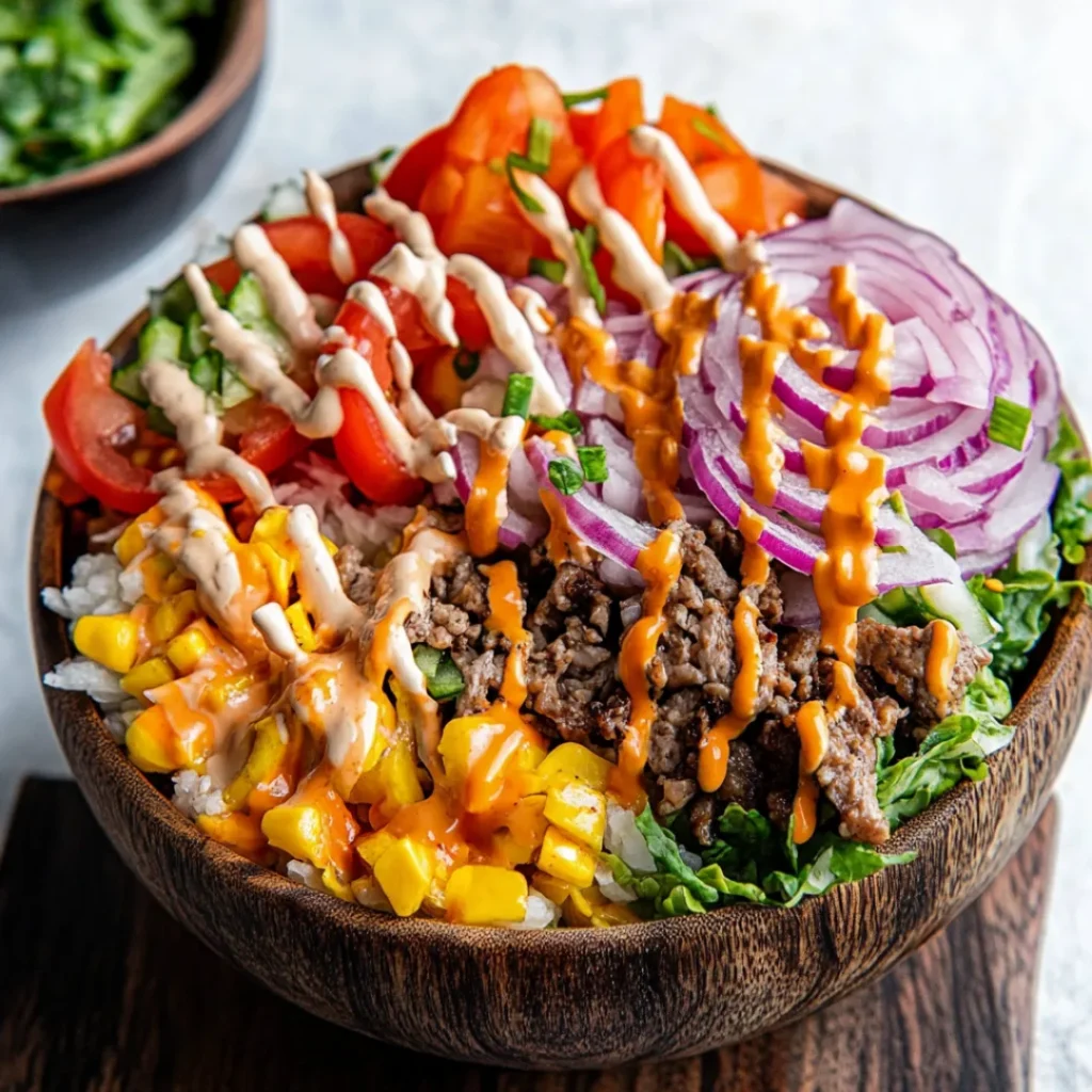 Burger Bowls – Easy, Low-Carb, and Full of Flavor