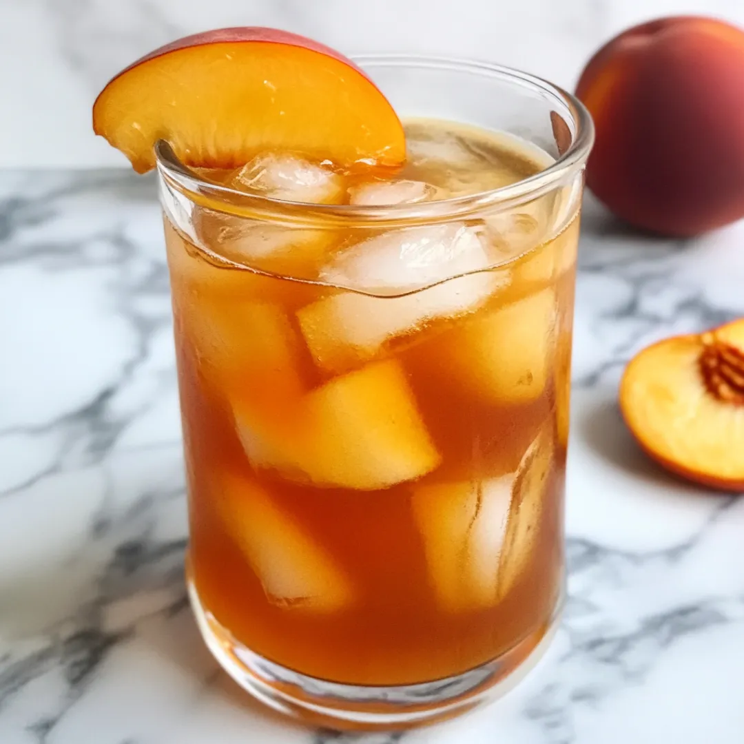 3-Ingredient Peach Iced Tea 4 3-Ingredient Peach Iced Tea – Easy & Refreshing Drink