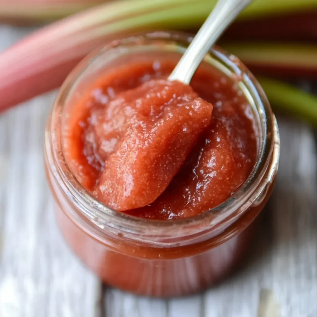 Simple Rhubarb Butter – Perfect for Toast 1 Delicious Rhubarb Butter Recipe