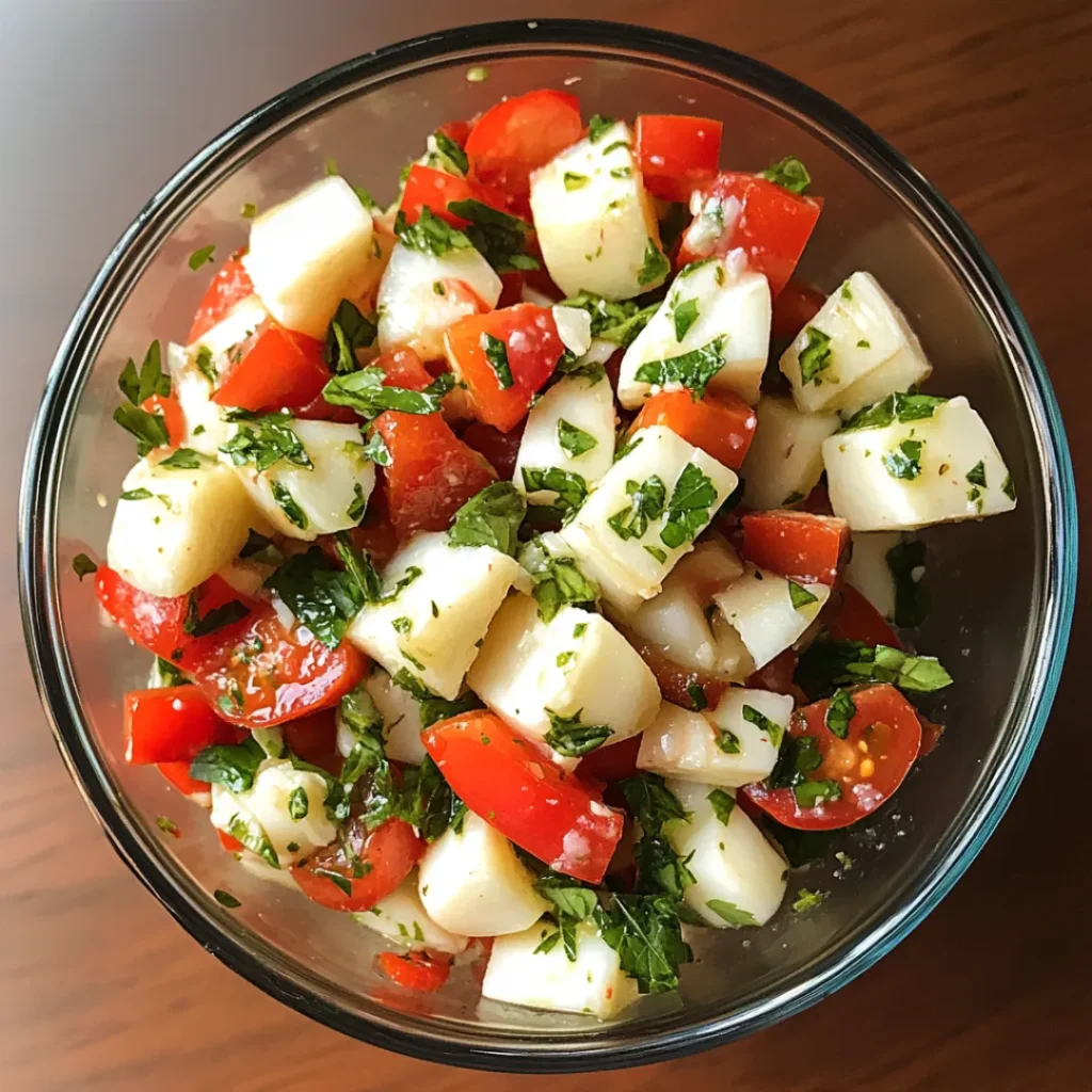 Easy Caprese Salad – Fresh, 5-Ingredient Summer Classic (Ready in 10 Minutes!)