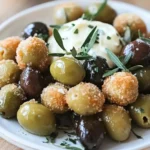 Fried Olives with Garlic Aioli 7 Fried Olives with Garlic Aioli – Crispy, Briny Appetizer Recipe
