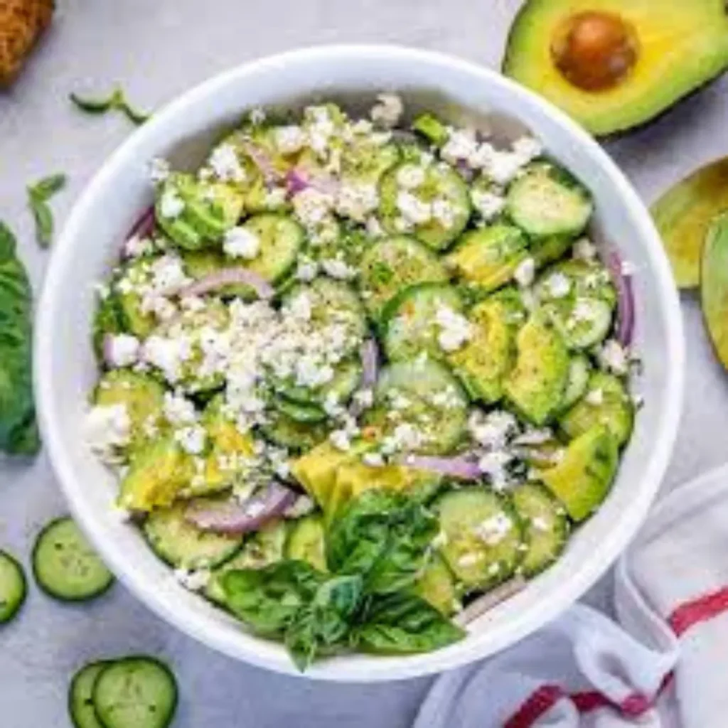 Cucumber Feta Salad – Refreshing, Easy Mediterranean Side Dish