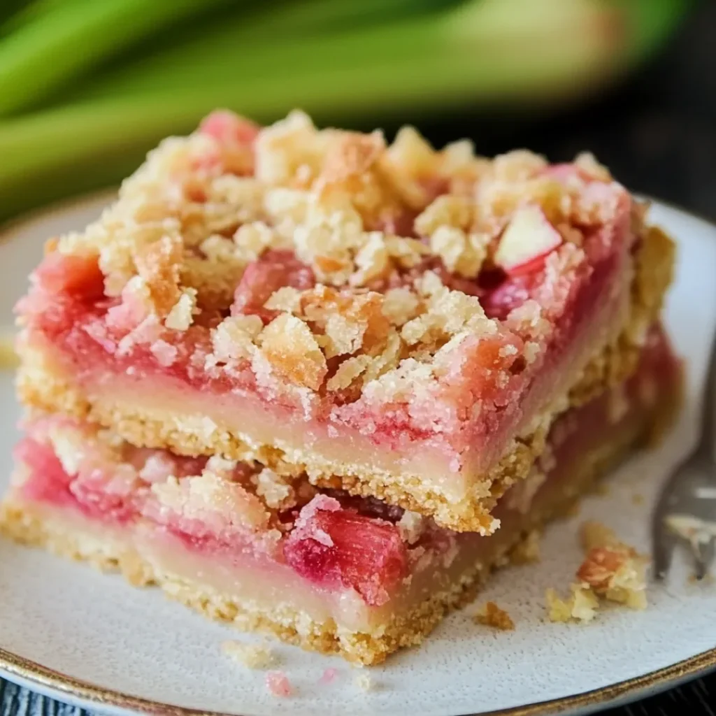 Rhubarb Dream Bars – Easy Tangy-Sweet Dessert Recipe for Spring & Summer