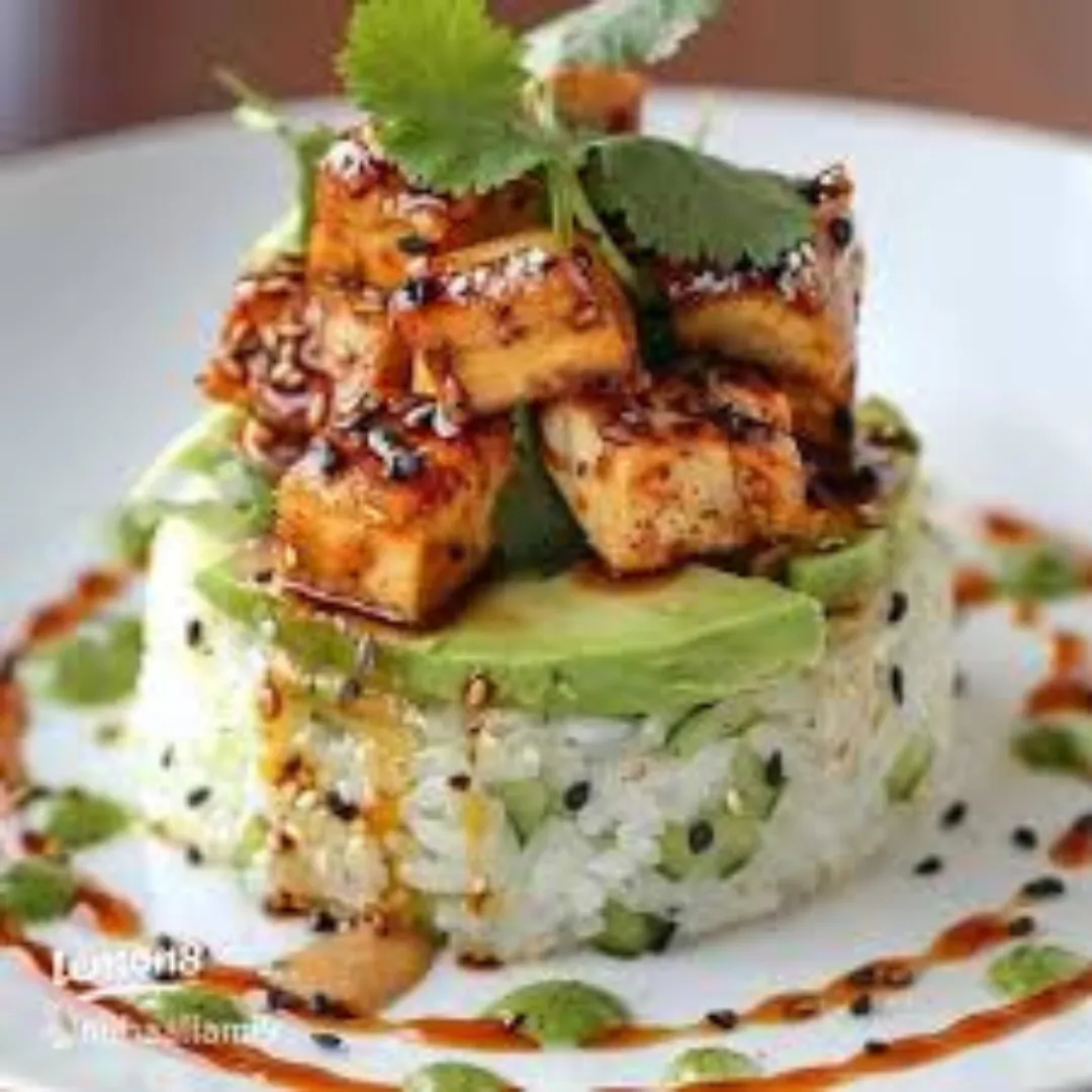 Honey Lime Chicken u0026amp; Avocado Rice Stack 4 Honey Lime Chicken & Avocado Rice Stack – Fresh & Flavorful Dinner Idea
