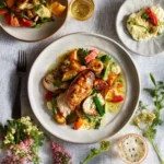 Spring and Summer DINNER 7 Spring and Summer Dinner Recipe – Lemon Herb Chicken with Roasted Vegetables