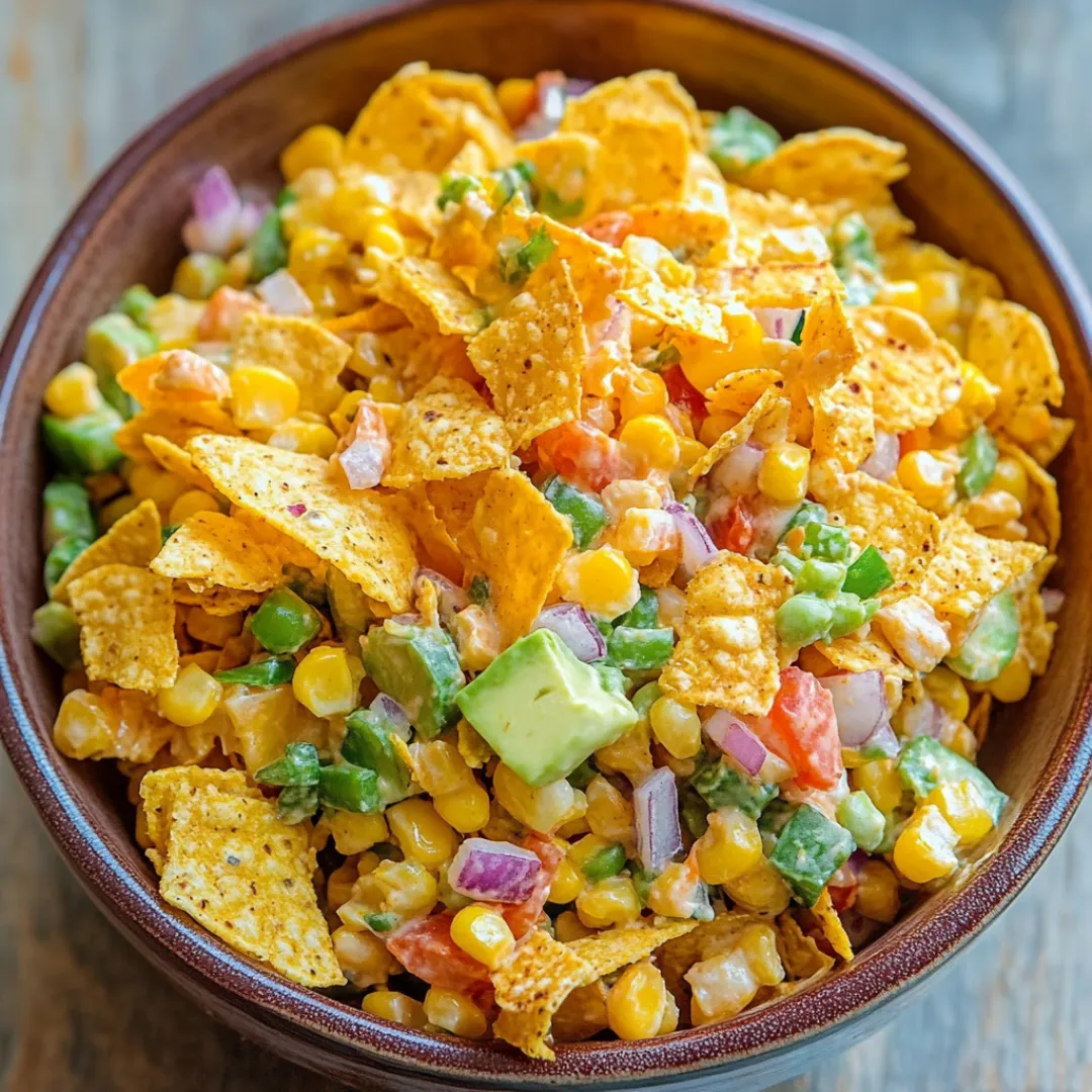 Frito Corn Salad 1 Easy Frito Corn Salad – Creamy, Crunchy, and Crowd-Pleasing