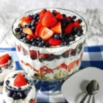 Red, White, & Blue Trifle 7 Red, White, & Blue Trifle – Easy Patriotic Summer Dessert