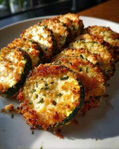 Crispy Baked Parmesan Zucchini Recipe