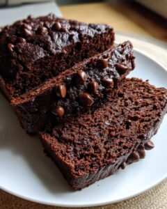 Extra Moist Chocolate Zucchini Bread With Sour Cream