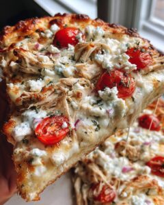 Tzatziki Chicken Pizza