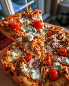 Tzatziki Chicken Pizza