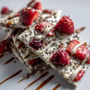 Mixed Berry Greek Yogurt Bark – Easy Healthy Frozen Snack