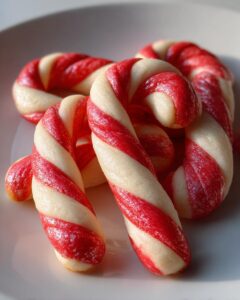 Candy Cane Cookies