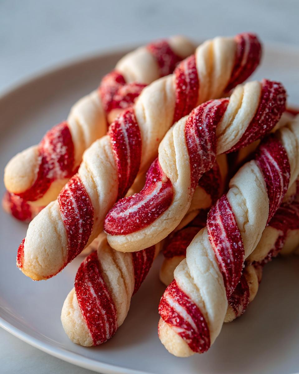 Candy Cane Cookies