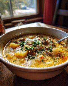 Cozy Italian Sausage and Potato Soup – Easy & Hearty!