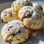 Buttery Cranberry Snowball Cookies: 5-Star Holiday Magic in 30 Minutes 9 Cranberry Snowball Cookies