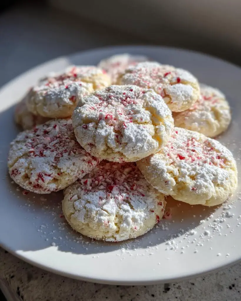 Easy Peppermint Meltaway Cookies for Holiday Baking