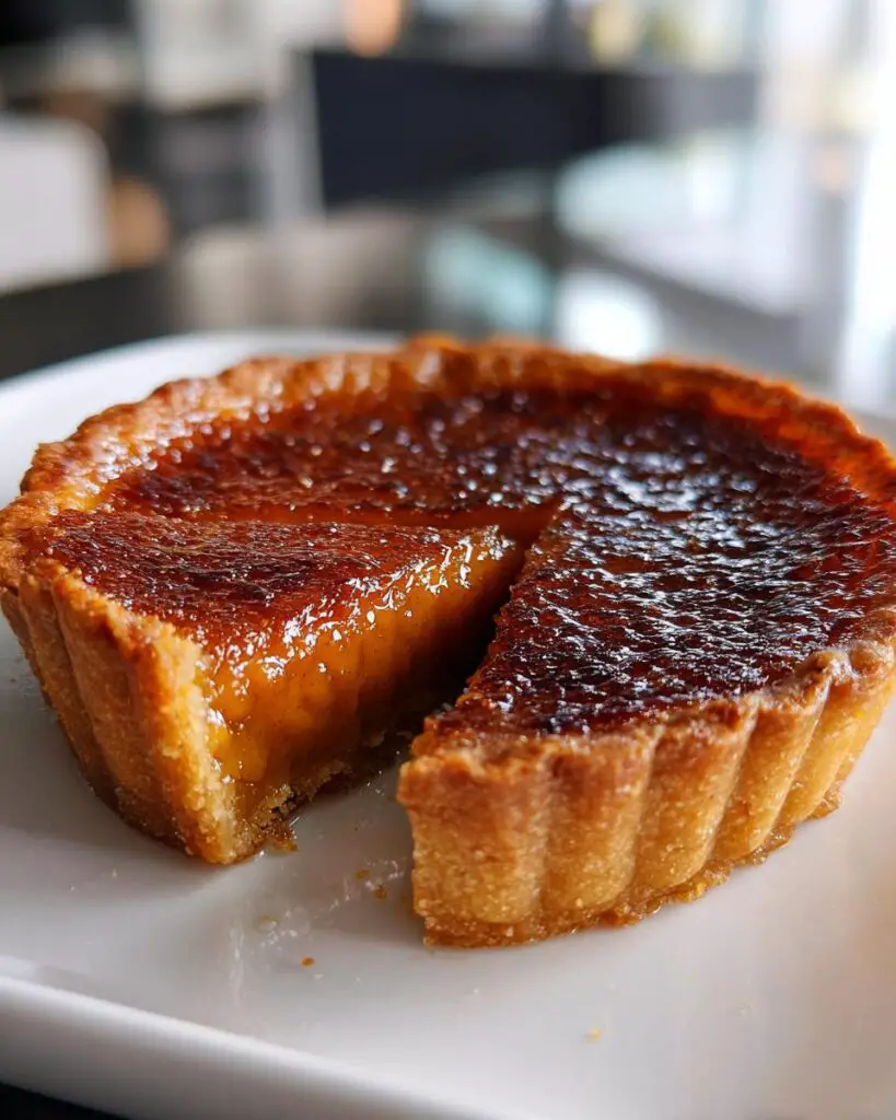 Mini Crème Brûlée Pumpkin Pies