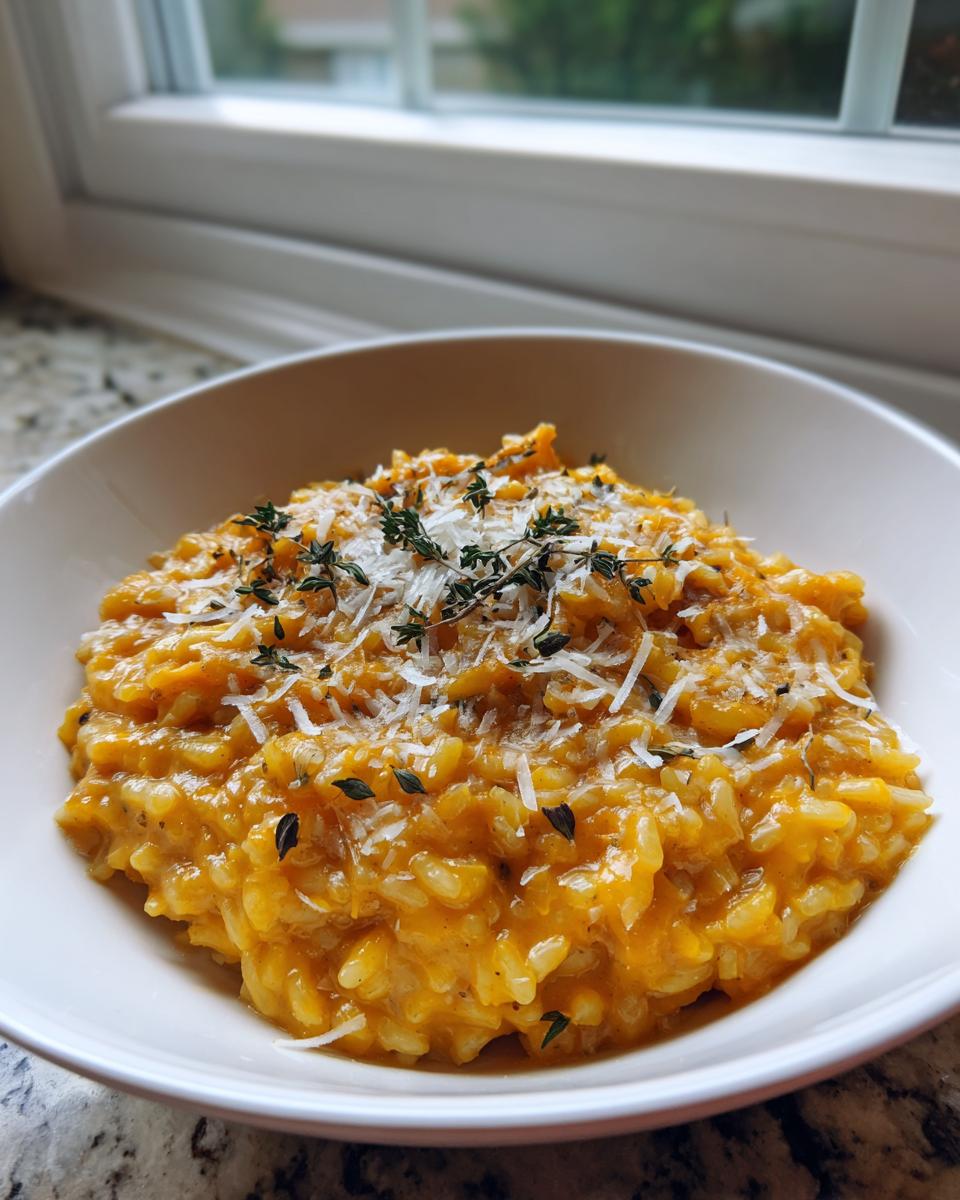Pumpkin Risotto - detail 1