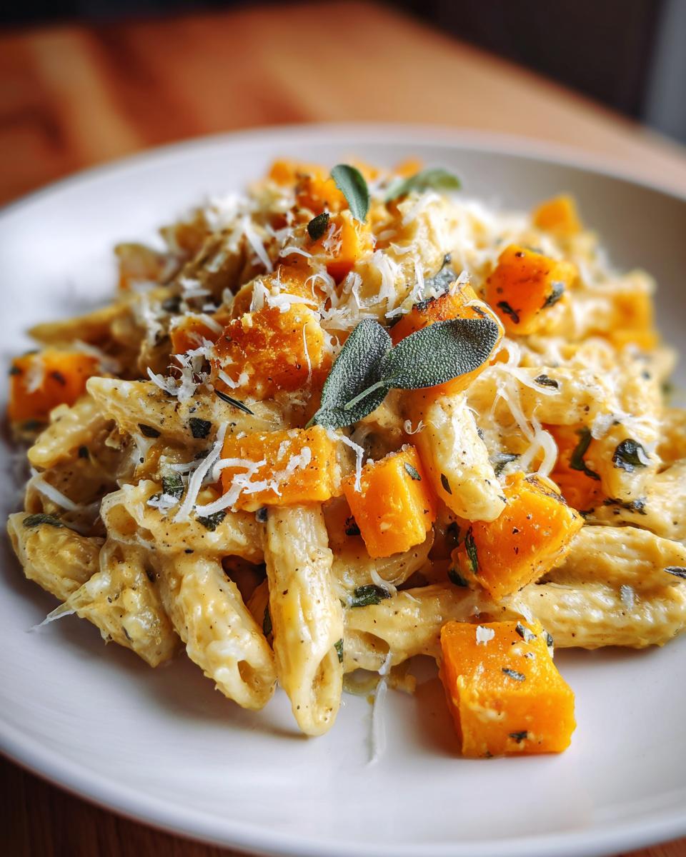 Roasted Pumpkin & Sage Pasta - detail 1