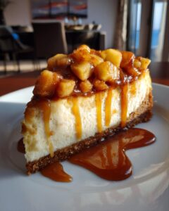 Irresistible Salted Caramel Apple Pie Cheesecake Recipe 6 Salted Caramel Apple Pie Cheesecake 1