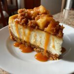 Irresistible Salted Caramel Apple Pie Cheesecake Recipe 9 Salted Caramel Apple Pie Cheesecake