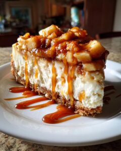 Irresistible Salted Caramel Apple Pie Cheesecake Recipe 7 Salted Caramel Apple Pie Cheesecake 2