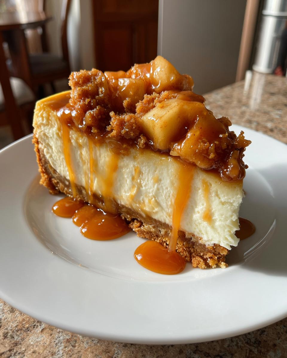 Irresistible Salted Caramel Apple Pie Cheesecake Recipe 5 Salted Caramel Apple Pie Cheesecake