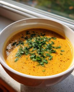 Thai Pumpkin Coconut Soup