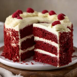 Classic Red Velvet Cake Recipe: A Rich and Velvety Celebration in Every Bite 2 Classic Red Velvet Cake with Cream Cheese Frosting