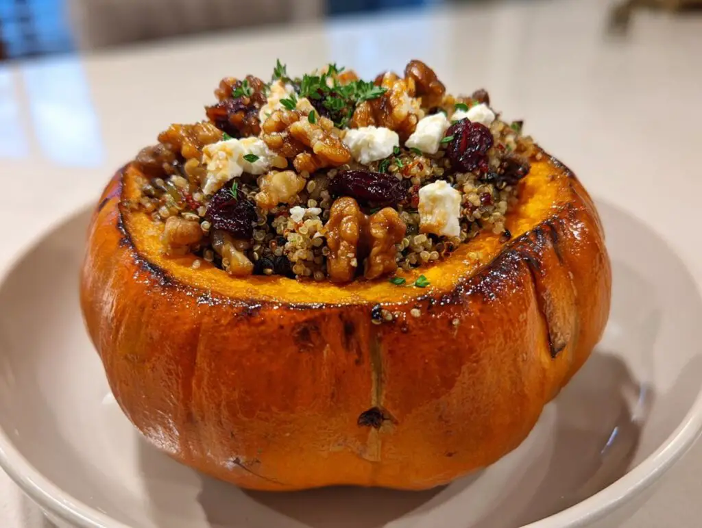 Autumn Stuffed Pumpkin Recipe 4