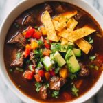 Hearty Beef Tortilla Soup Recipe Ready in 45 Minutes 9 Beef Tortilla Soup