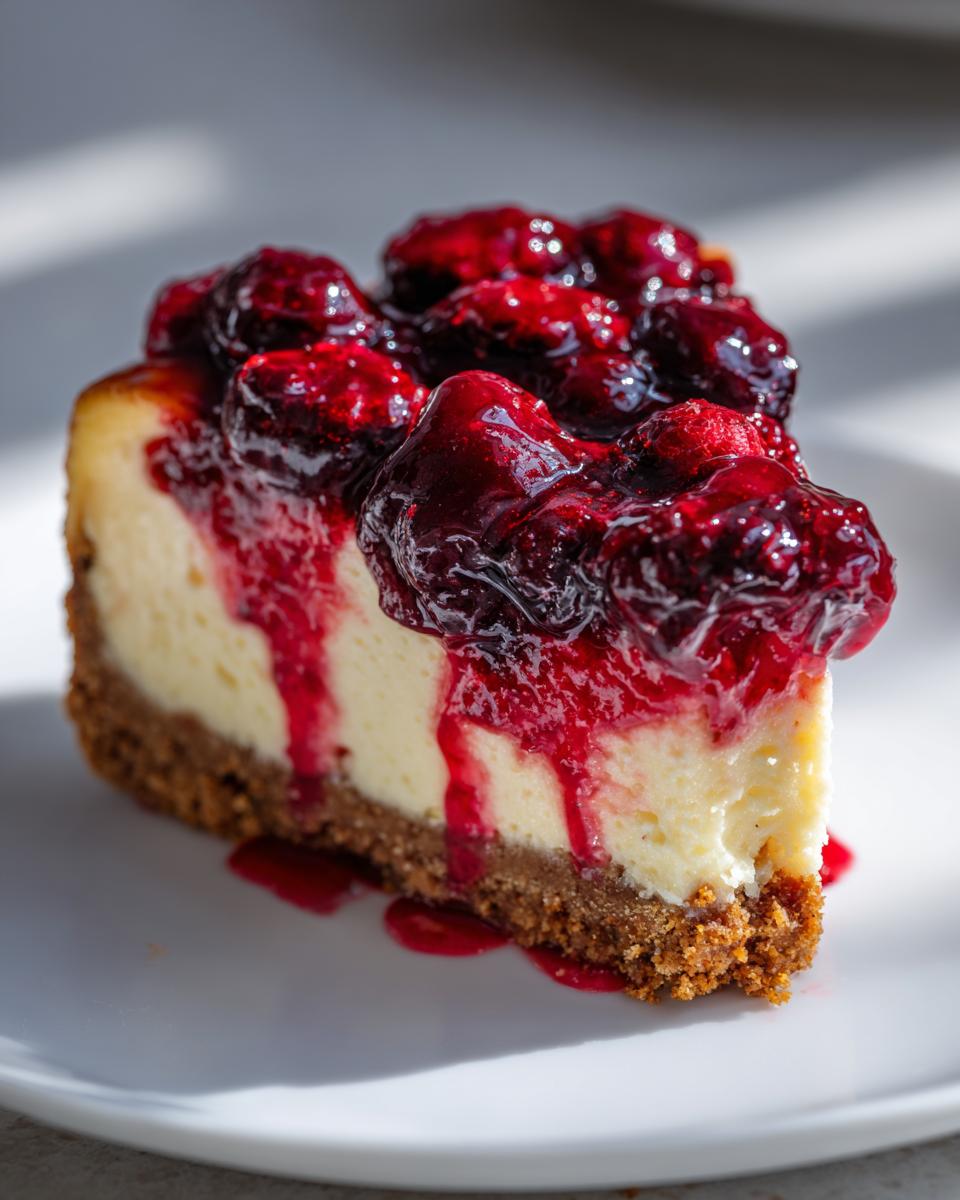 Bloody Berry Cheesecake - detail 3