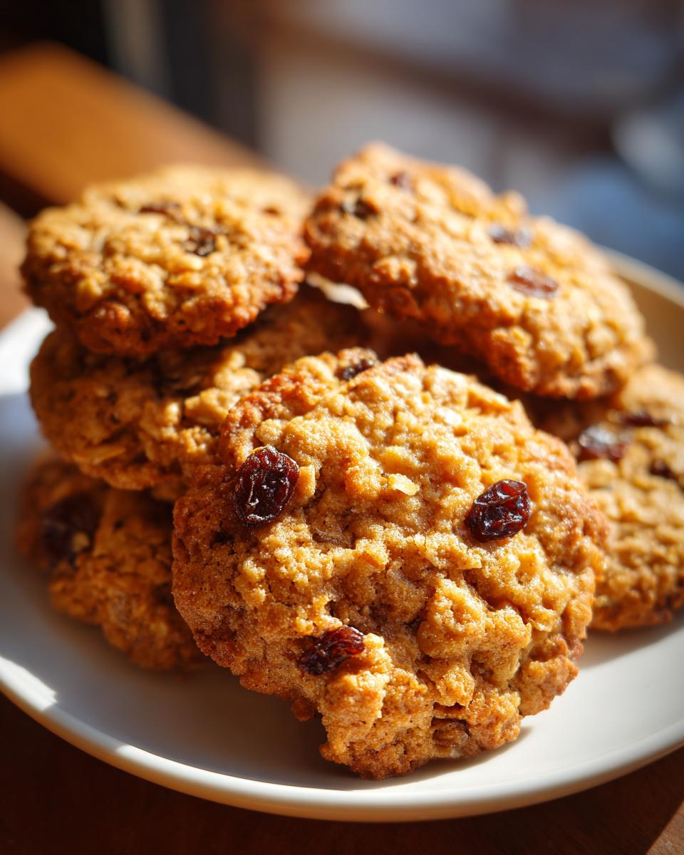 Irresistible Chewy Oatmeal Raisin Cookies Recipe - Just 30 Minutes 7 Chewy Oatmeal Raisin Cookies - detail 2